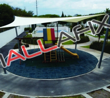 Toldo velaria Mallafix para juegos infantiles 02